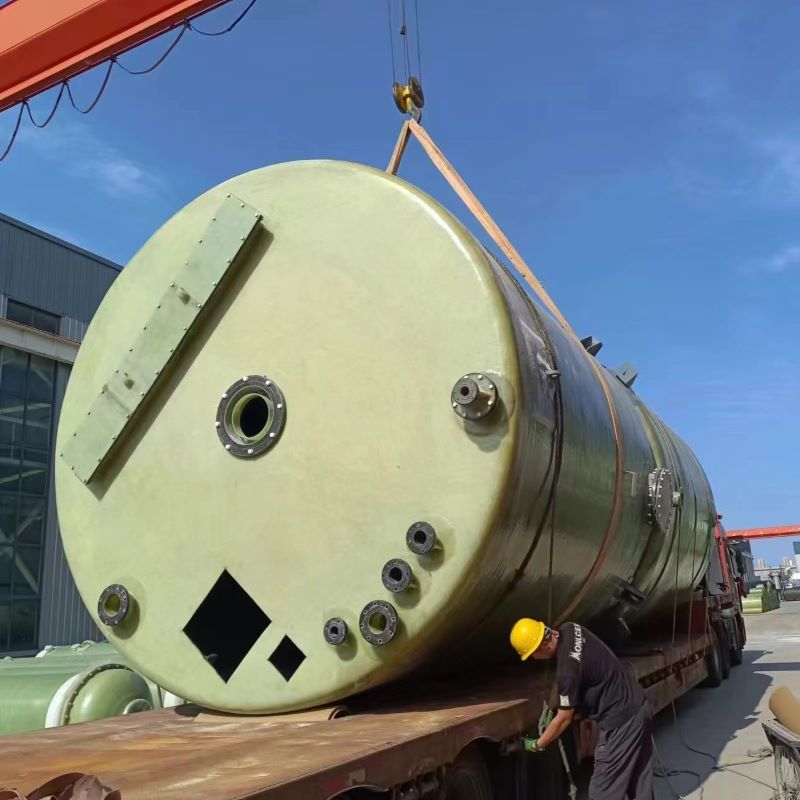 FRP reaction tanks