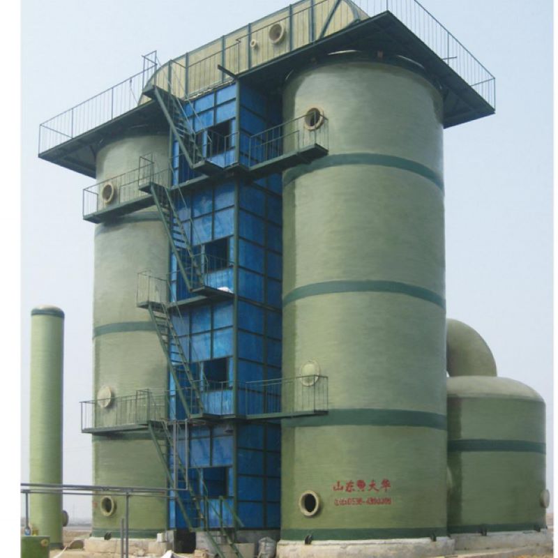 FRP bromine towers